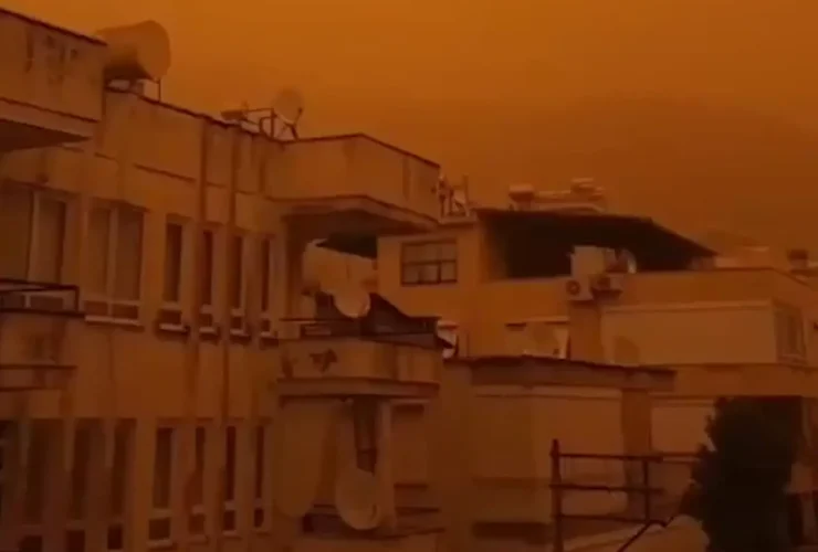 ابرهای غبار آفریقایی جنوب ترکیه را پوشانده است 12 ابرهای غبار آفریقایی جنوب ترکیه را پوشانده است