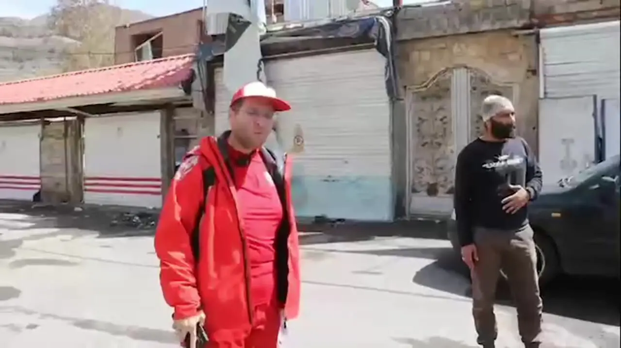 اولین تصاویر از لحظات پس از حمله هوایی به پل B1 کرج