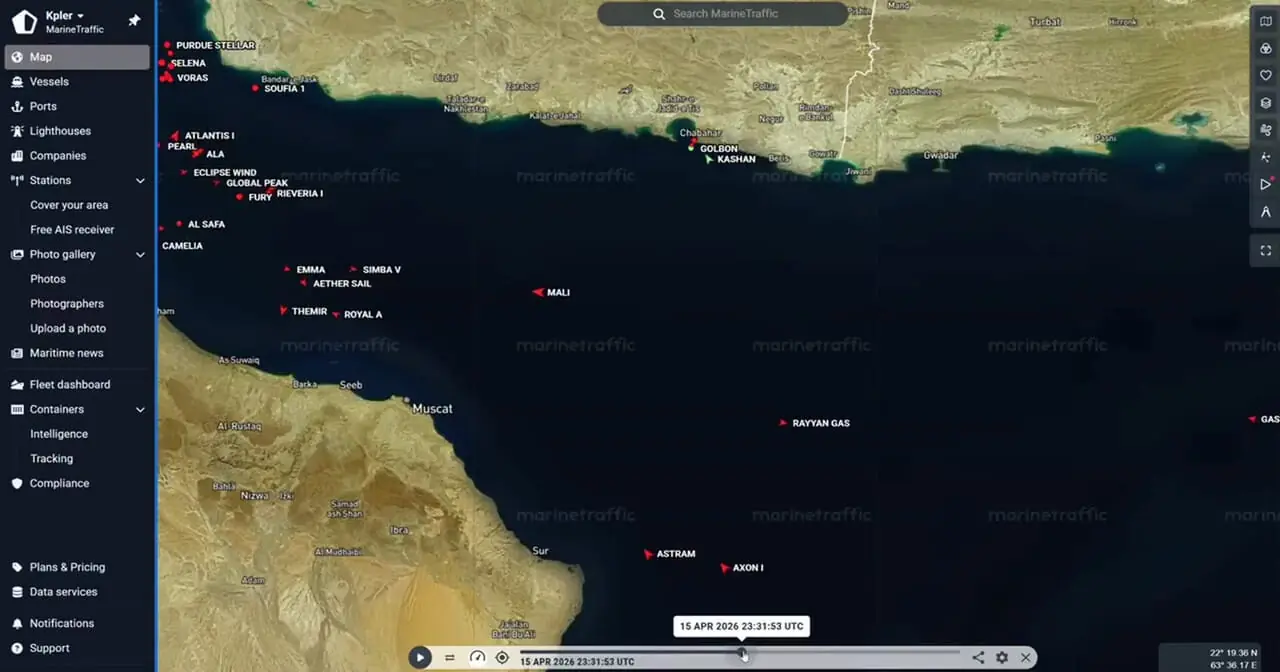 اولین فیلم ماهواره ای از شکستن محاصره نفتکش ها
