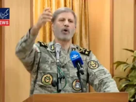 با تشکر از فرمانده کل ارتش برای حضور مردم در خیابان