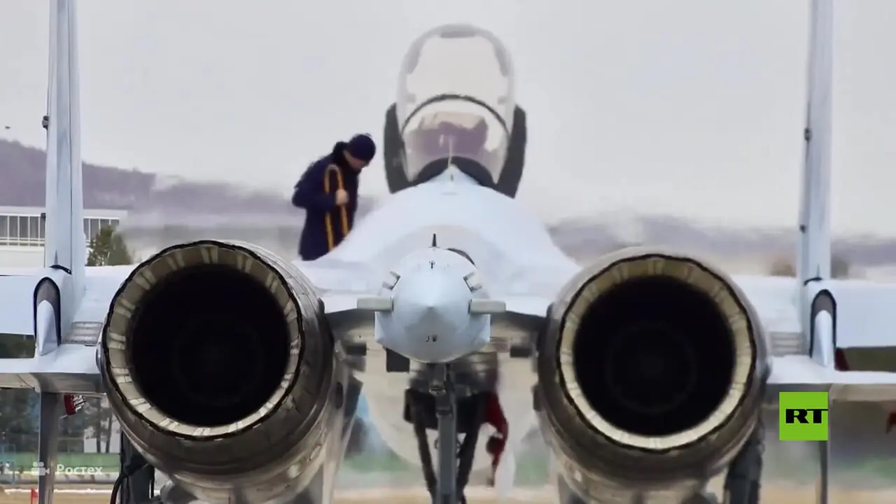 تحویل جدیدترین هواپیمای جنگی سوخو 35 اس به ارتش روسیه