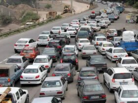 ترافیک سنگین در محورهای چالوس و تهران - آزادراه شمالی مسدود شد 10 ترافیک سنگین در محورهای چالوس و تهران - آزادراه شمالی مسدود شد