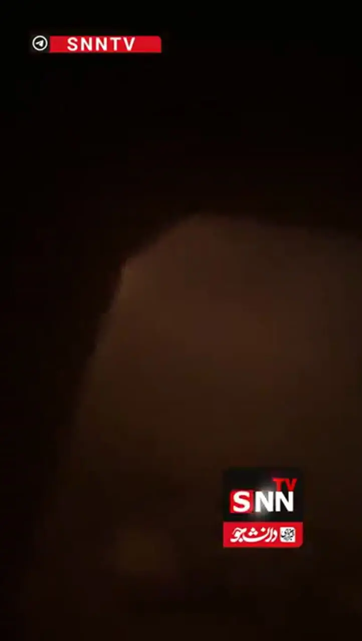 تصاویری از اصابت موشک ایران به پایگاه آمریکایی