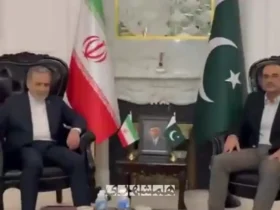 تصاویری از دیدار عراقچی با عاصم منیر در اسلام آباد