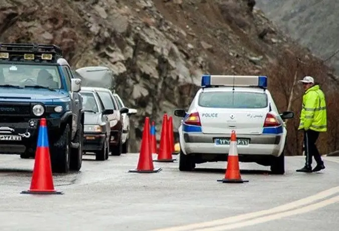 جاده چالوس یک طرفه شد 1 جاده چالوس یک طرفه شد