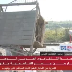 حمله اسرائیل به پل القصیه در لبنان