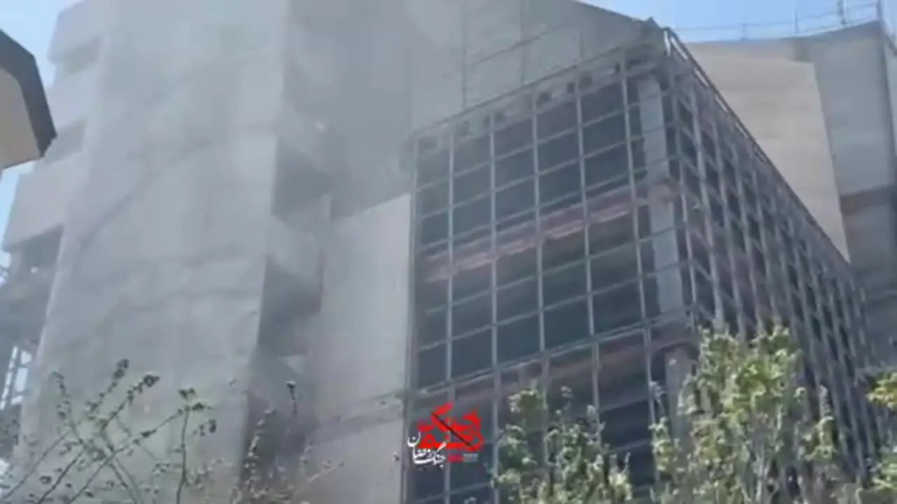 حمله به ساختمانی نیمه کاره در شمال غرب تهران