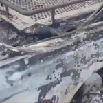 حمله مستقیم به خودروی هلال احمر در فارس