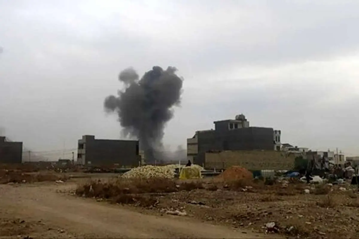 حمله هوایی به مقر الحشد الشعبی در موصل عراق