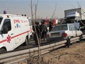 در این تصادف در زنجان چهار نفر جان باختند