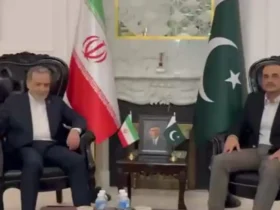 دیدار عراقچی با عاصم منیر فرمانده ارتش پاکستان در اسلام آباد