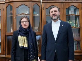 دیدار قریب‌آبادی با رئیس کمیته بین‌المللی صلیب سرخ