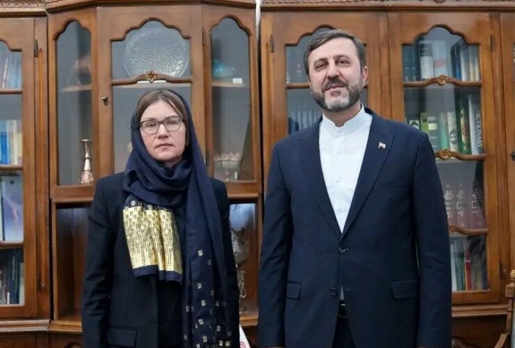 دیدار قریب‌آبادی با رئیس کمیته بین‌المللی صلیب سرخ