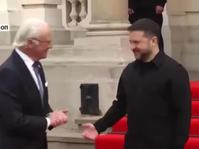 رفتار سرد پادشاه سوئد با زلنسکی