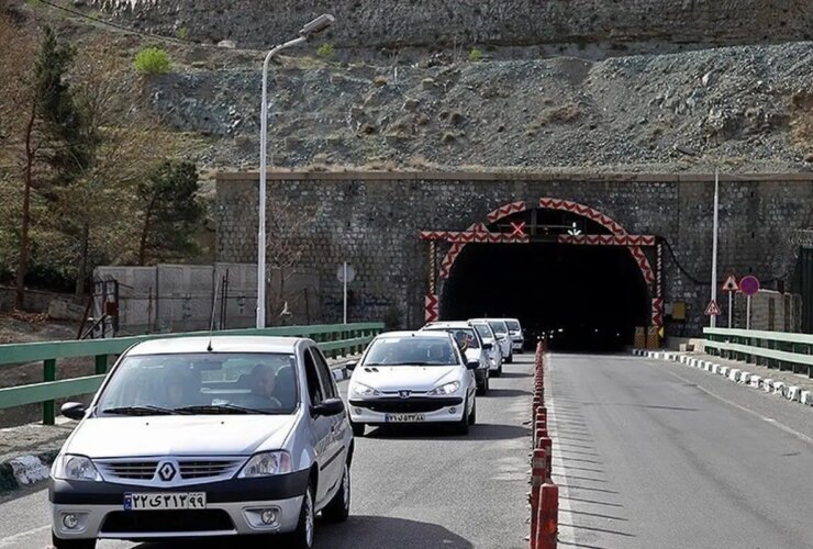 رفع انسداد جاده چالوس و بزرگراه تهران - شمال