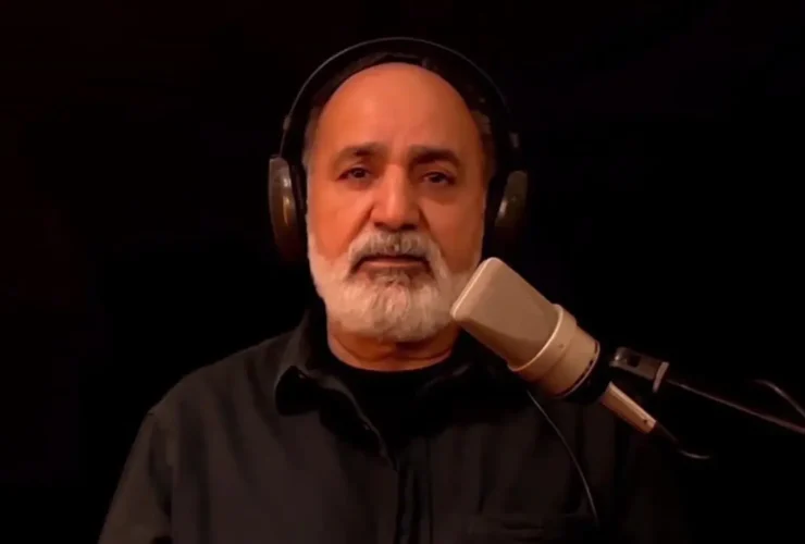 سخنرانی پرویز پرستویی خطاب به مادر شهید ماکان نصیری