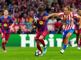 شکست سنگین بارسلونا مقابل اتلتیکو مادرید در لیگ قهرمانان اروپا