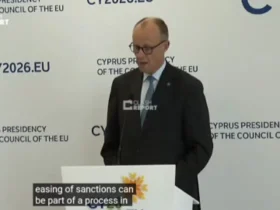 صدراعظم آلمان: کاهش تحریم ها علیه ایران می تواند بخشی از این روند باشد