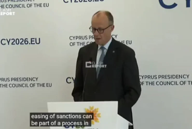 صدراعظم آلمان: کاهش تحریم ها علیه ایران می تواند بخشی از این روند باشد