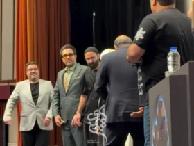 عکسی دیده نشده از حمید هیراد در کنار خانواده اش منتشر شد