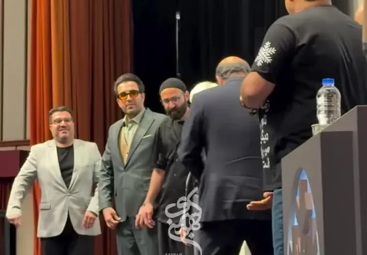 عکسی دیده نشده از حمید هیراد در کنار خانواده اش منتشر شد