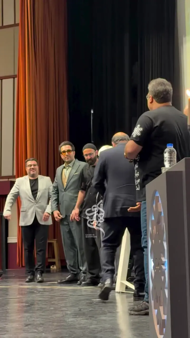 عکسی دیده نشده از حمید هیراد در کنار خانواده اش منتشر شد