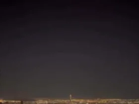 فیلم درگیری پدافندی با میکروپرندگان در آسمان تهران