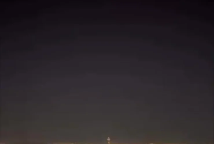 فیلم درگیری پدافندی با میکروپرندگان در آسمان تهران