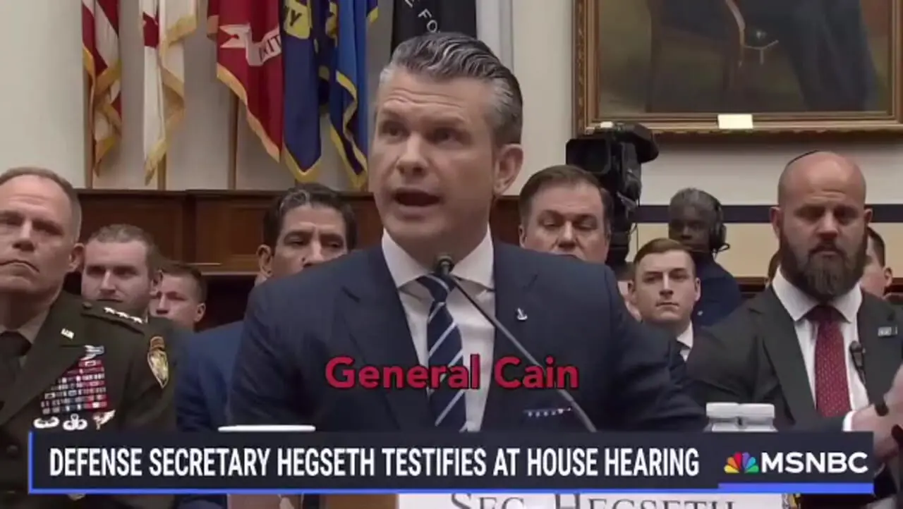 محکومیت هاگست در مورد اخراج ژنرال های آمریکایی