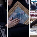 مراسم تشییع پیکر شهدای جنگ در بهشت ​​زهرا