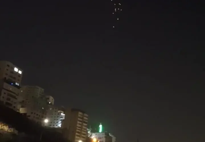 نمایی از موشک ایران از اسرائیل 3 نمایی از موشک ایران از اسرائیل