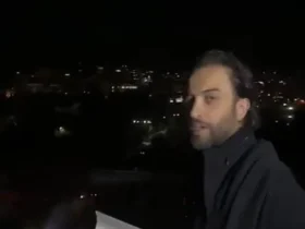 ویدئو؛ واکنش بنیامین بهادری؛ زندگی شبانه روی پل طبیعی