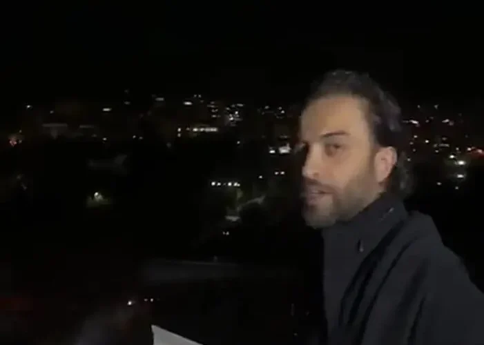 ویدئو؛ واکنش بنیامین بهادری؛ زندگی شبانه روی پل طبیعی
