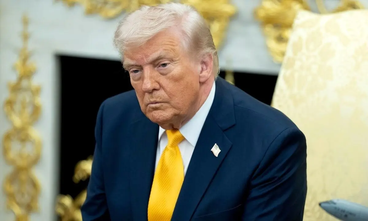 کاخ سفید: ترامپ از هواپیمای جنگی آمریکایی که در ایران سقوط کرد مطلع شد