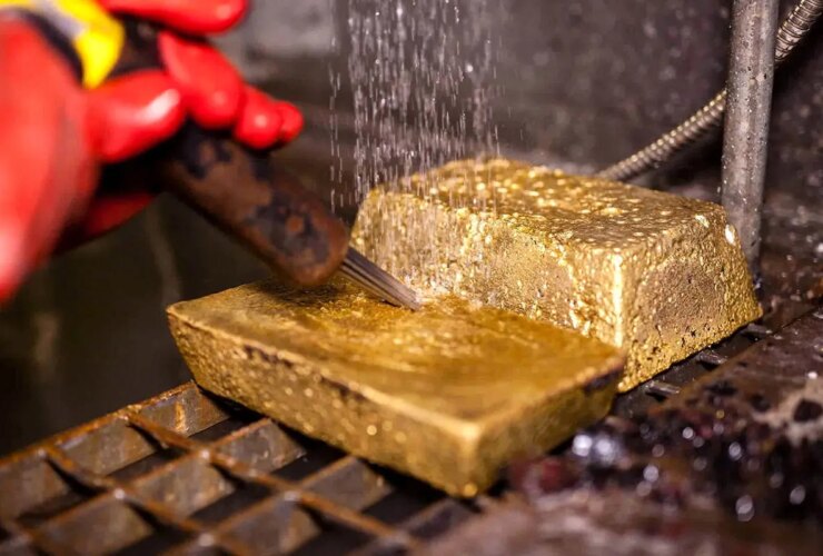 کاهش قیمت طلا در بازارهای جهانی