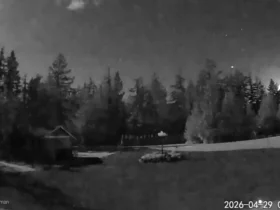 یک شهاب آسمان شمال غربی اقیانوس آرام را روشن کرد