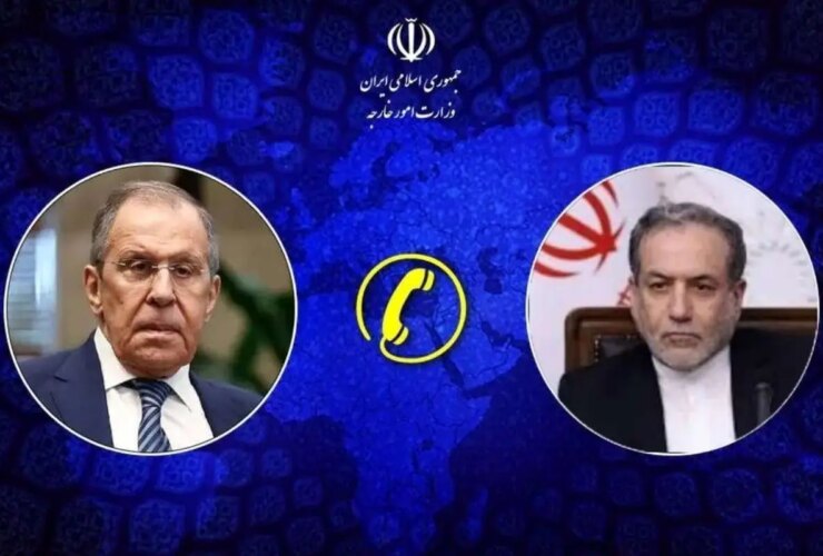 عراقچی و لاوروف در مورد آخرین تلاش های ایران برای پایان دادن به جنگ رایزنی کردند