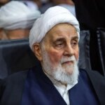 تصاویر; دکتر اسامی سیاسی در مراسم اربعین لاریجانی