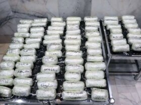کشف یک تن و 800 کیلو مواد مخدر در کویر شهدات