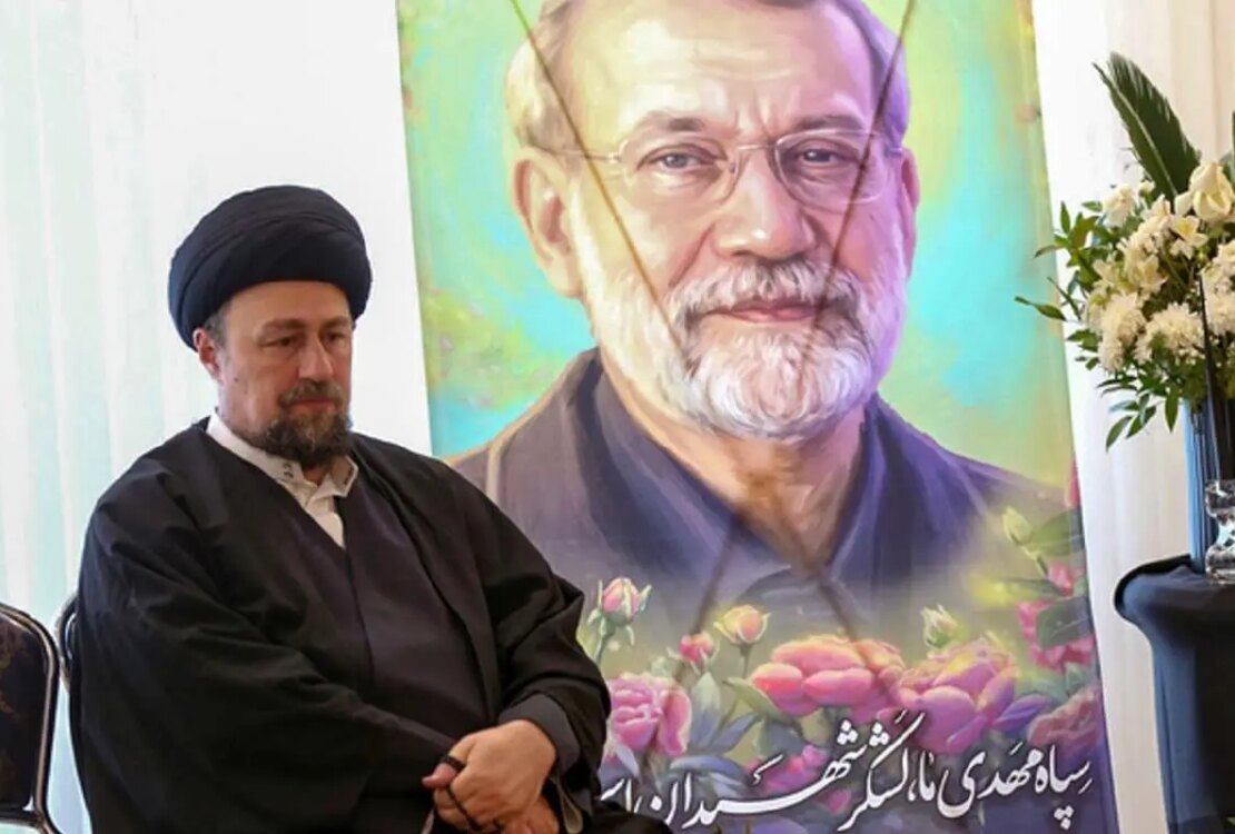 سید حسن خمینی: جای شهید لاریجانی خیلی خالی است