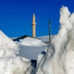 تصاویر; روستایی در ترکیه زیر برف مدفون شد