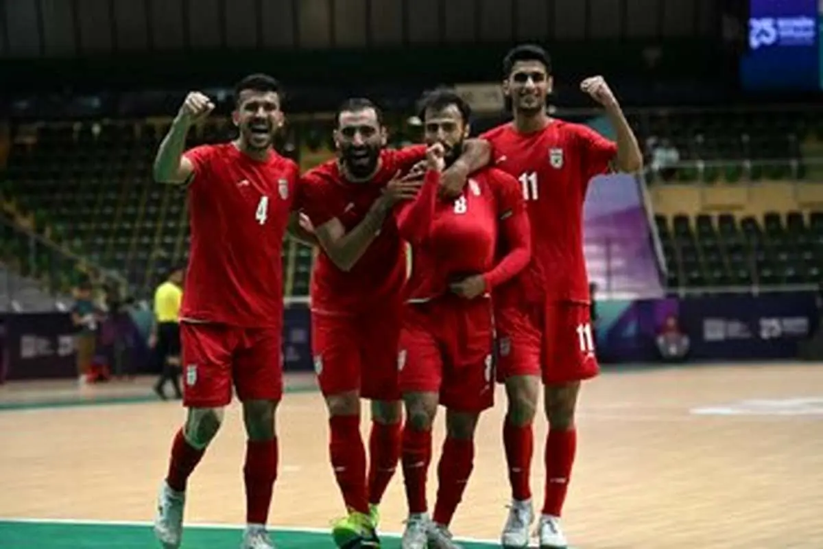 جایگاه فوتسال ایران در رده بندی نهایی جهانی 2026