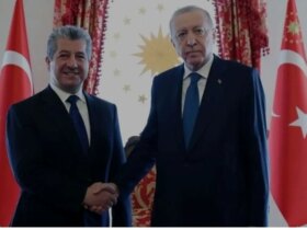 رایزنی اردوغان و بارزانی در مورد تنش ایران و آمریکا
