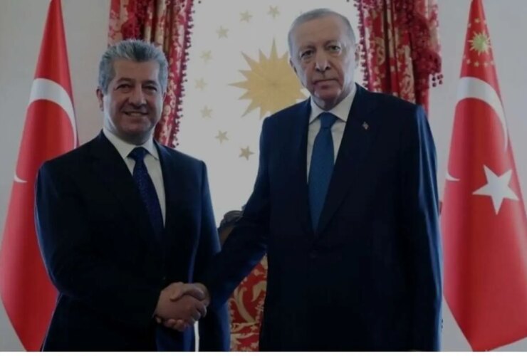 رایزنی اردوغان و بارزانی در مورد تنش ایران و آمریکا