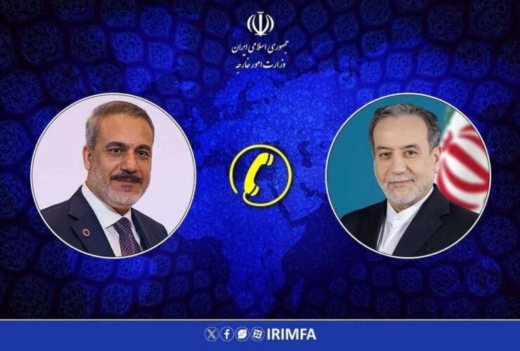 گفتگوی تلفنی عراقچی و هاکان فیدان