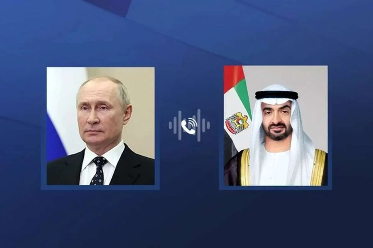 دیدار پوتین و رئیس جمهور امارات در مورد ایران