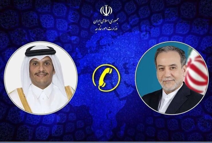 گفتگوی تلفنی عراقچی با نخست وزیر قطر