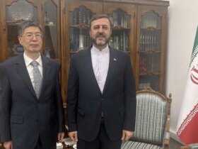 دیدار سفیر چین با معاون حقوقی و بین المللی وزارت امور خارجه
