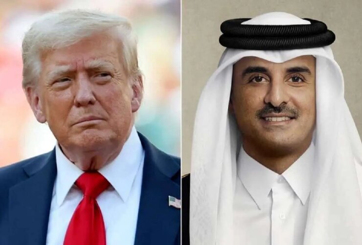 امیر قطر با ترامپ درباره آخرین تحولات منطقه رایزنی کرد