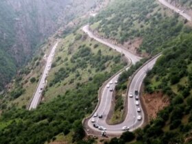 تهران - آزادراه شمالی از طریق جاده چالوس دو طرفه شد